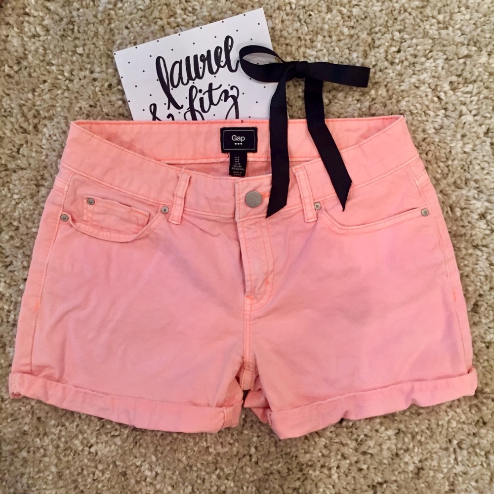 Flamingo Pink Chino Shorts